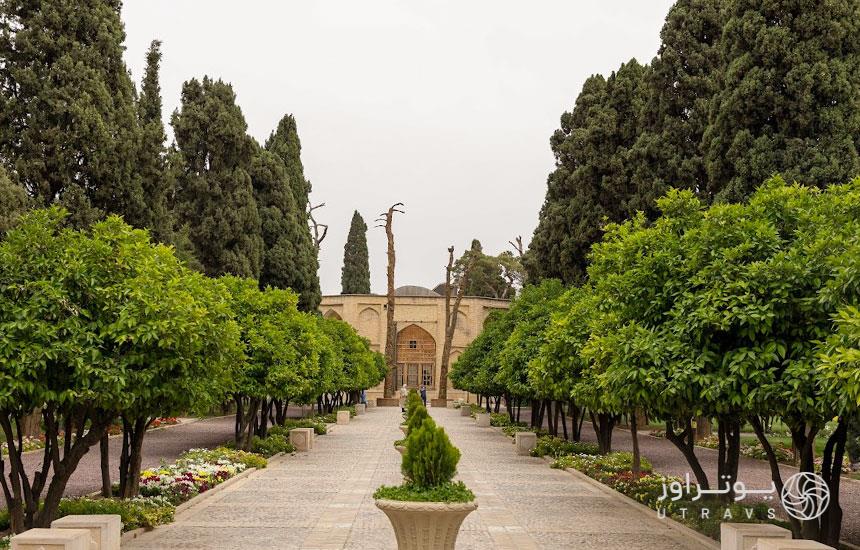 باغ جهان نما از مکان های دیدنی تفریحی شیراز